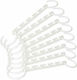 Clothes Hanger White AT100753 8pcs