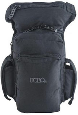 Polo Waist Bag Side Gun Militärische Tasche Oberschenkel in Schwarz Farbe