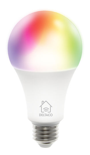 Deltaco Smart Bulb LED 9W for Socket E27 RGB 810lm