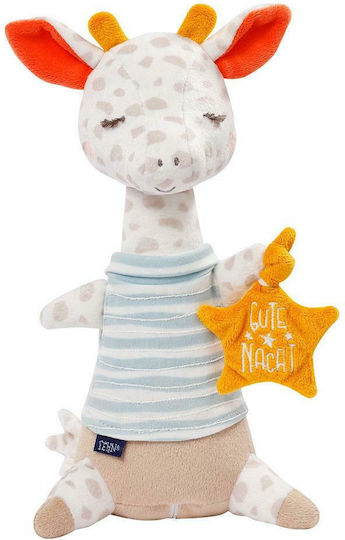 Fehn Sleep Toy Night Light Giraffe made of Fabric with Lights for 0++ Months