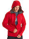 Knife Edge Winter Jacke Hardshell Wasserdicht und Winddicht Rot
