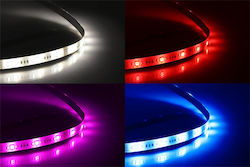 Deltaco LED-Streifen 12V mit RGBW Licht 1m