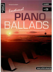 Ahead Books Emotional Piano Ballads Παρτιτούρα για Πιάνο