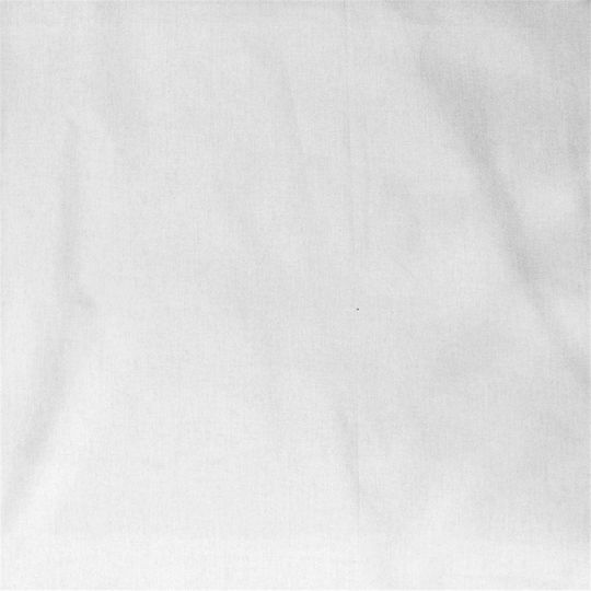 Dimcol Solid Cotton Swaddle Wrap White 80x80cm.