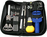 SET12P Tool Casket with 12 Watch Repair Tool Set