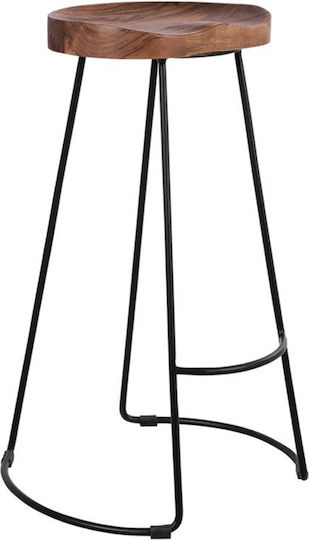 Σκαμπό Μπαρ Eleanor Καφέ 40x48x76εκ. Σκαμπό Μπαρ Eleanor Καφέ 40x48x76εκ.