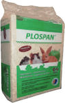 Plospan Woodchip for Rodents Cage Αποστειρωμένο 64lt