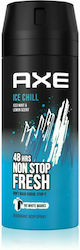 Axe Ice Chill Ice Mint & Lemon Non Stop Fresh Αποσμητικό 48h σε Spray 150ml