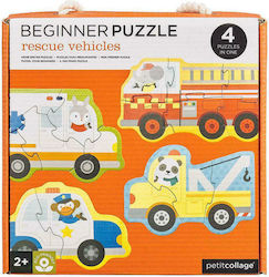 Kinderpuzzle Οχήματα Διάσωσης für 2++ Jahre 16pcs Petit Collage