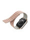 Uniq Revix Reversible Λουράκι Σιλικόνης Pink / Beige (Apple Watch 38/40/41mm)