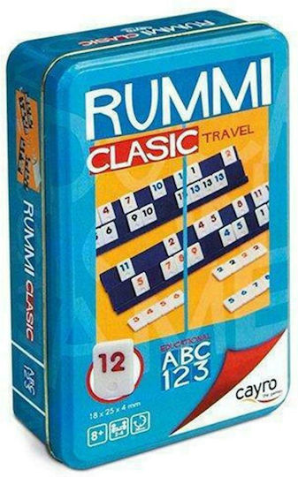 Joc de Societate Rummi Travel Edition pentru 2-4 Jucători 8+ Ani (EN) Cayro