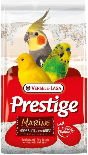 Versele Laga Prestige Marine Пясък за птици с черупки от морски раковини 5кг Пясък