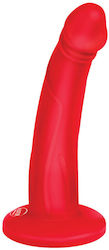 Malesation Harry Dildo realist Cu ventuză Roșu 14.5cm