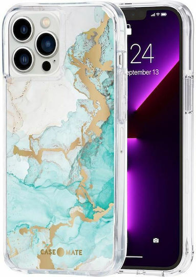 Case-Mate Tough Print Back Cover Σιλικόνης Ocean Marble (iPhone 13 Pro Max)