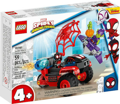 Lego Marvel Spider-Man's Techno Trike for 4+ Years