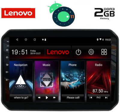 Lenovo Sistem Audio Auto pentru Suzuki Ignis Audi A7 2016 (Bluetooth/USB/AUX/WiFi/GPS/Apple-Carplay/Partitură) cu Ecran Tactil 9" DIQ_LVB_4676