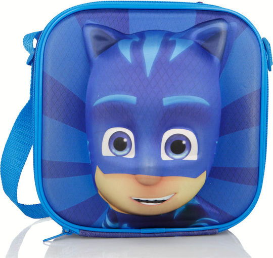 Stor PJ Masks Σχολικό Ισοθερμικό Τσαντάκι Φαγητού Ώμου Μπλε PJ Masks 8cm