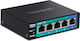 Trendnet TE-GP051 Unmanaged L2 PoE+ Switch με 5 Θύρες Gigabit (1Gbps) Ethernet
