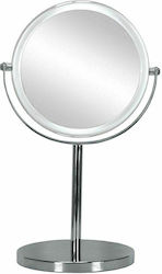 Kleine Wolke Tabletop Makeup Mirror Silver