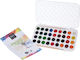 BigBuy Artist Set Acuarele Multicolore cu Pincel 36buc