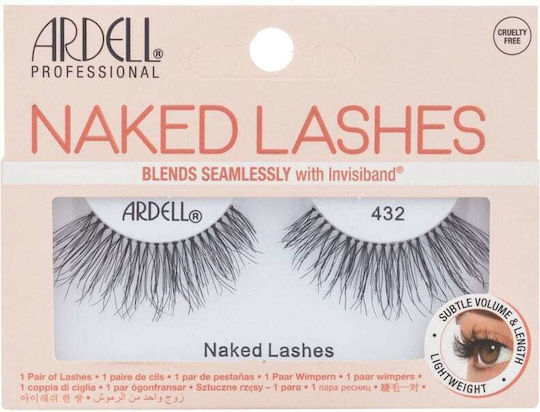 Ardell Naked False Lashes in Black color 432