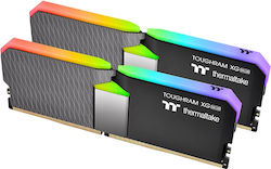 Thermaltake Toughram XG RGB 64GB DDR4 RAM cu 2 module (2x32GB) și Viteză 3600 pentru Desktop