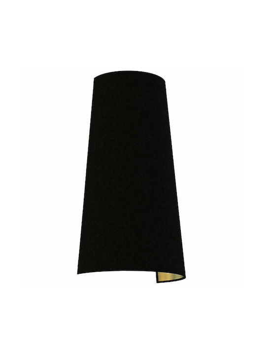 Nowodvorski Faro Modern Lamp Wall with Socket E27 and Switch Black 18x18x18cm