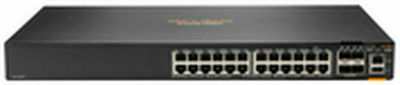 HP Aruba 6200F Managed L2 / L3 PoE+ Switch with 24 Ethernet Ports and 4 SFP Ports