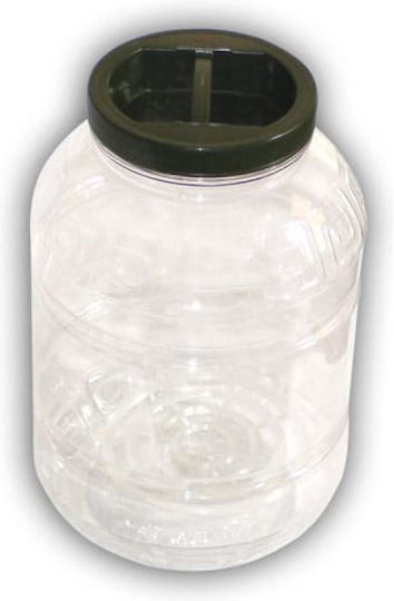 Viosarp General Use Vase with Plastic Transparent Lid 1 Piece
