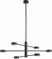 Nowodvorski Orbit Pendant Chandelier 6xGX53 Black