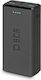 SBS Fast Power Bank 20000mAh с 2 USB-A порта Черен