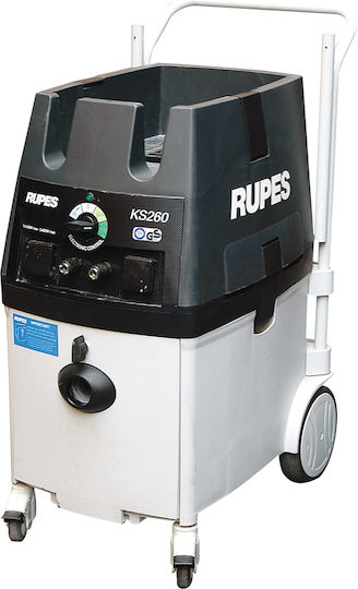 Rupes KS260EPN Прахосмукачка За Твърди 2000W с Пластмаса Контейнер 65лт