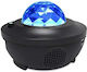 Music Player Usb Bluetooth Lustră Decorativă Lumină de petrecere Negru