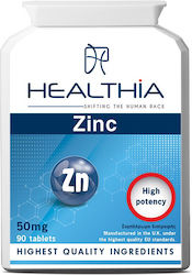 Healthia Zinc 50mg 90 file