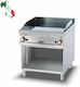 Lotus Kommerzielle Flachgrills LPG Chromplatte 80x90x90cm 18kW mit Wohnungs Grillplatte