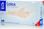 GMT Super Gloves Γάντια Λάτεξ Χωρίς Πούδρα σε Λευκό Χρώμα 1000τμχ