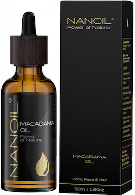 Nanoil Kokosnussöl für Gesicht, Haare und Körper 50ml