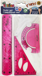 The Littlies Flexi Set of 3 Geometric Tools Pla...