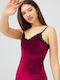 Cu Bretele Burgundy Tricou pentru femei