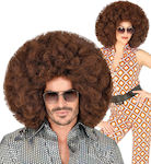 Afro Carnival Wig Afro Chestnut