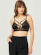 CottonHill Bralette Σουτιέν Μαύρο