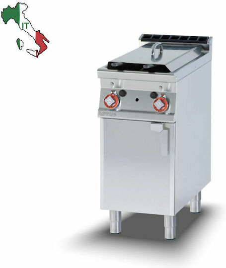 Lotus Φριτέζα Υγραερίου 10kW Χωρητικότητας 8lt 40x90x90cm