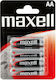 Maxell Zink-Batterien Zink AA 1.5V 4Stück