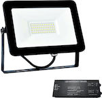 Elmark Waterproof LED Floodlight 100W Cold White 5500K IP65