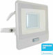 V-TAC Waterproof LED Flood Light 30W Natural White 4000K With Motion Sensor IP65