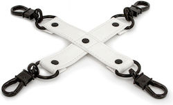 Ns Novelties GLO Bondage Hog Tie BDSM Accessory Hog Tie in White Color