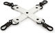 Ns Novelties GLO Bondage Hog Tie Accesoriu BDSM Cravată de porc în Culoare Alb