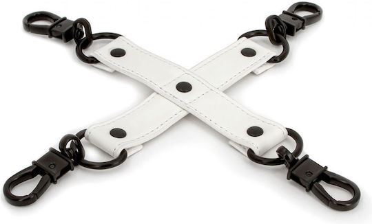 Ns Novelties GLO Bondage Hog Tie Accesoriu BDSM Cravată de porc în Culoare Alb