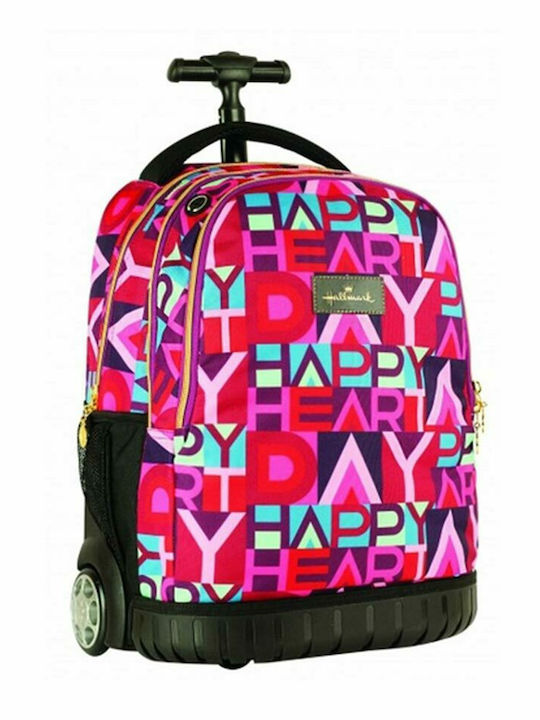 Back Me Up School Bag Trolley Elementary, Elementary in Pink color