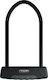 Abus Granit Plus 470/150HB300 + EaZyKF Fahrradschloss für Pedal mit Schlüssel Schwarz